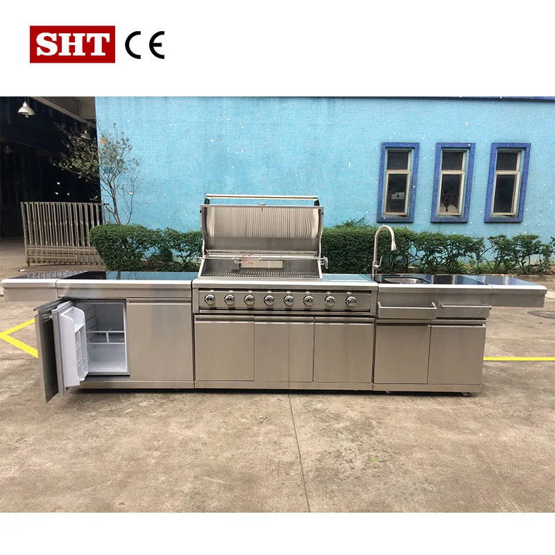 High quality/High cost performance  Barbeque BBQ Island Gas Grill Kitchen Outdoor