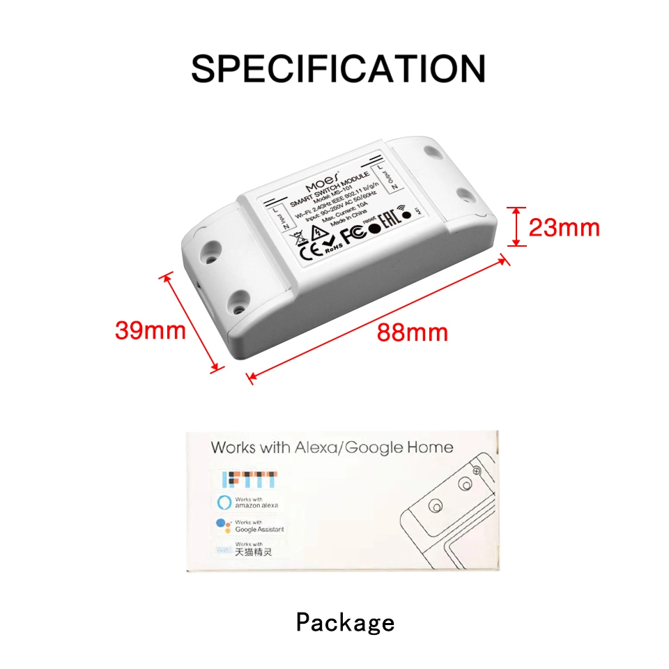 433MHz Wireless Smart Switch RF Remote Control Receiver Wall Panel Transmitter