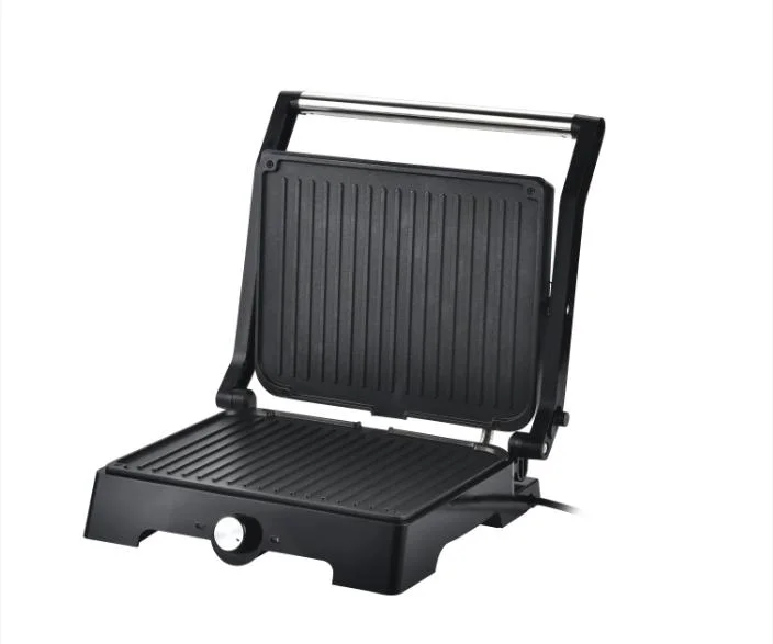 180&deg; Opening and 290*230mm (fixed plate) Electric Contact Grill, BBQ/Sandwich/Panini Maker