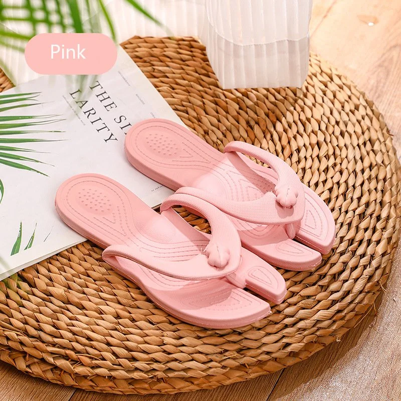 Home Travel Portable Flen Momen Ladies Flonging Fly Flops Indior Outdoor Beach Hotel للأزواج نعال