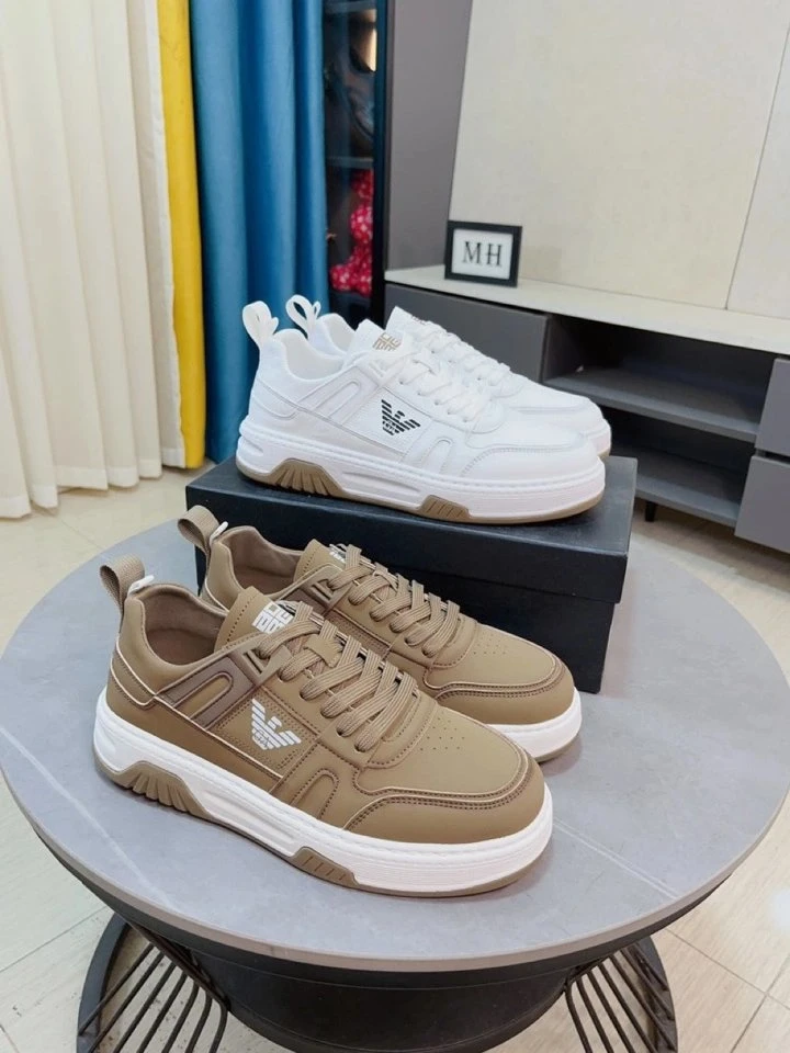 Wholesale/Supplier Fashion Branded Sport Shoe Sneaker répliques Armani's Casual Men Chaussures