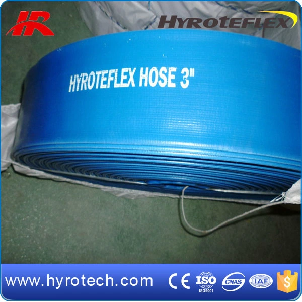 Blue PVC Layflat Hose for Agriculture