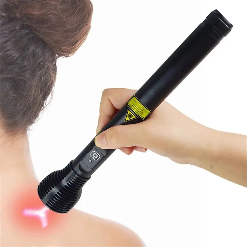 Portable Cold Laser Infrared Therapy Acupuncture Red Laser Pen