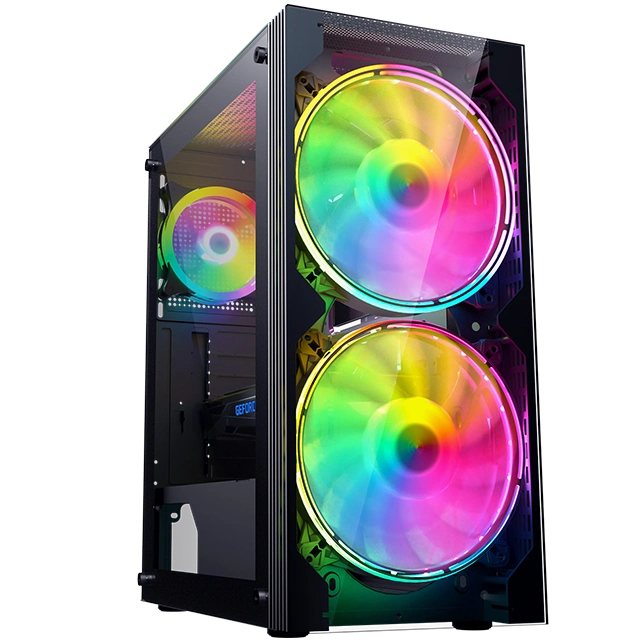 Most Popular High Quality Gaming PC Desktop Computer Gaming Itx Case ATX Computer Case Frame Chassis & Towers CPU Cabinet