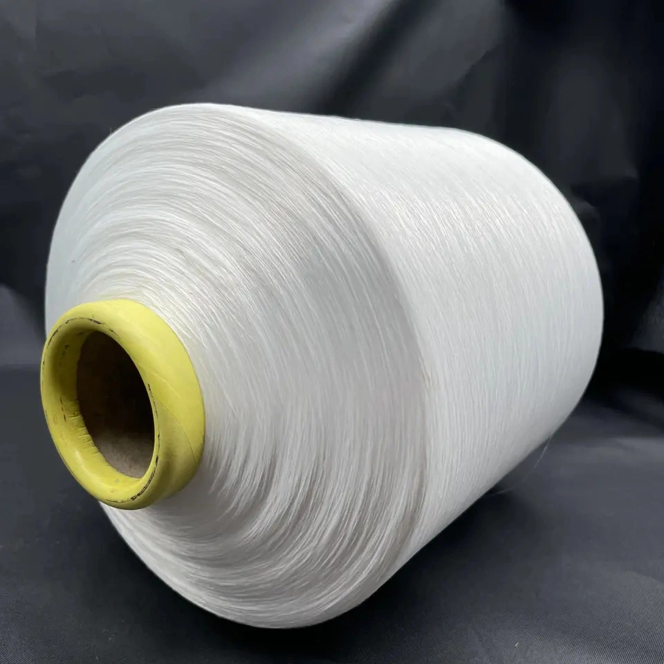 Polyester Ecdp/Cdp Easy Dying 80-90 Degree 20d-600d Dyed Grs Certificated Recycled DTY Raw White SD/Fd/TBR Cationic Filament Yarn