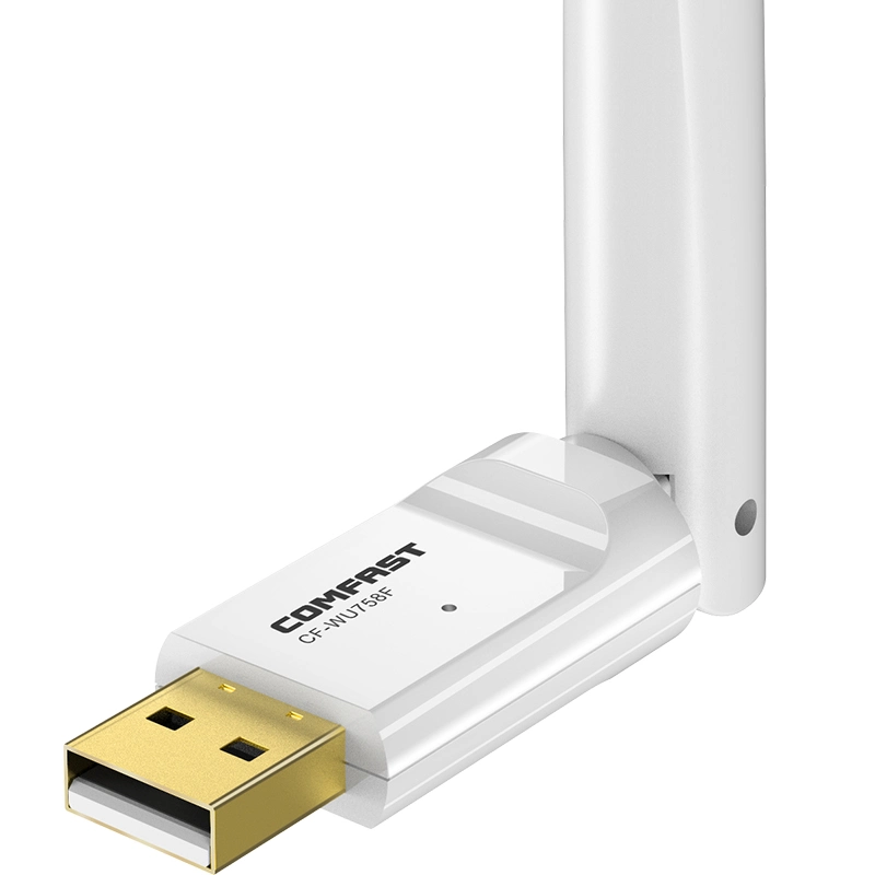 PC de alta calidad 650 Mbps USB adaptador Wi-Fi precio de fábrica Adaptador USB WiFi Tarjeta de red inalámbrica del ordenador