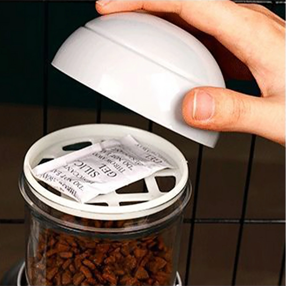 Plastic Cat Automatic Water Dispenser Cat Self Feeder Cat Food Bowl