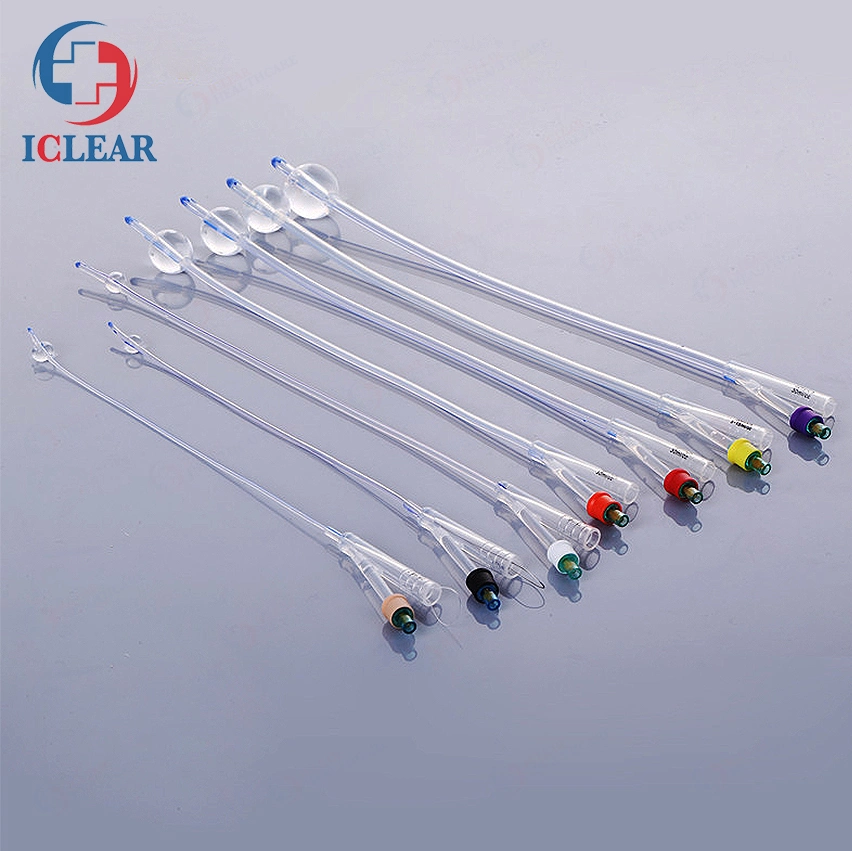 1.3/1.6/2.0/2.6mm Disposable Animals Medical Silicone Foley/Dog Urine Tube Catheter