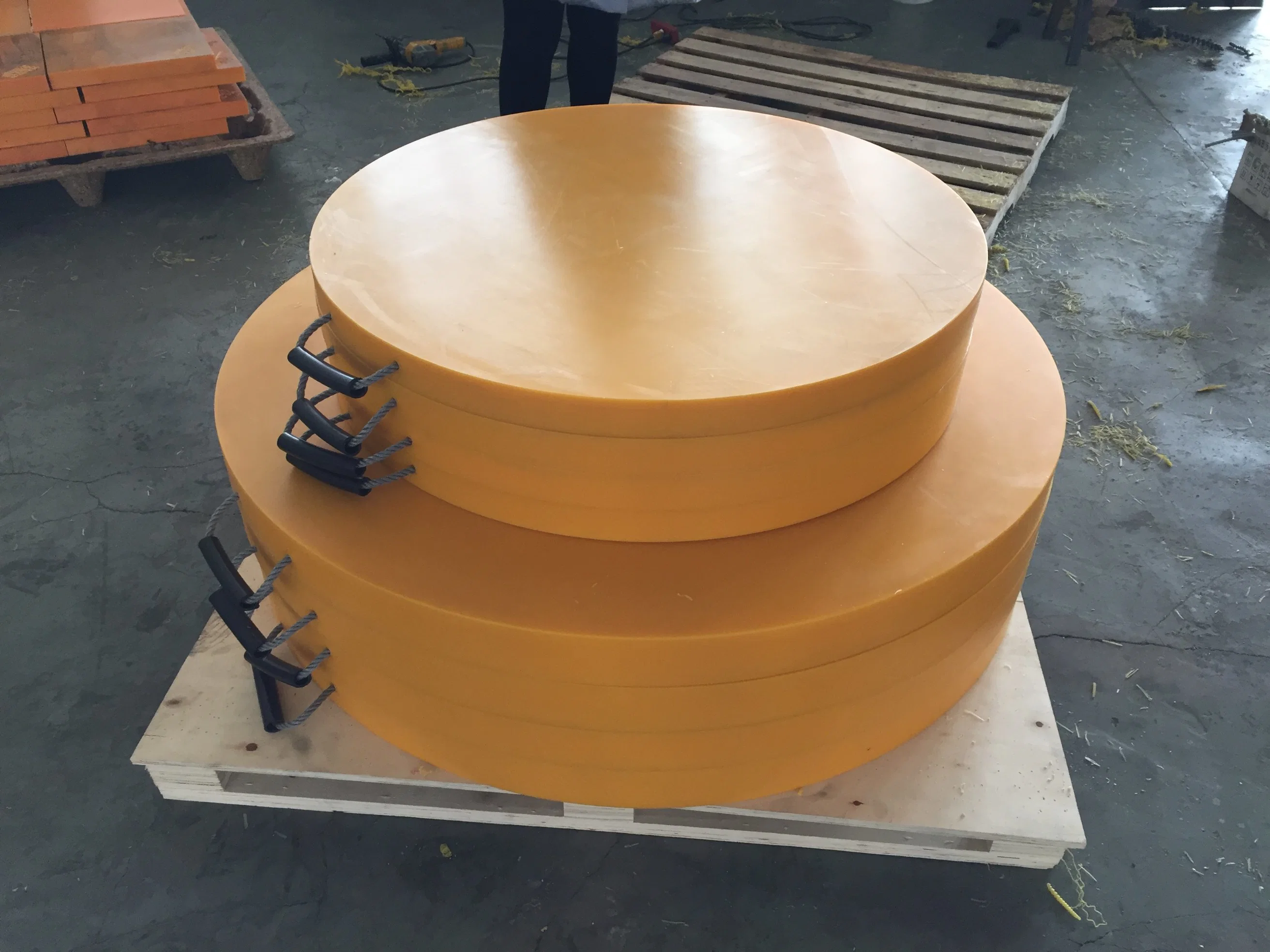 Crane Foot Bearing Support Pad UHMWPE Outrigger Pad