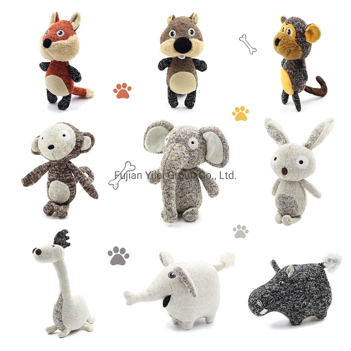 Crianças criativas Lap Micro Wavable Stuffed Animal Plush brinquedos Atacado Brinquedos de cachorros sensoriais com peso