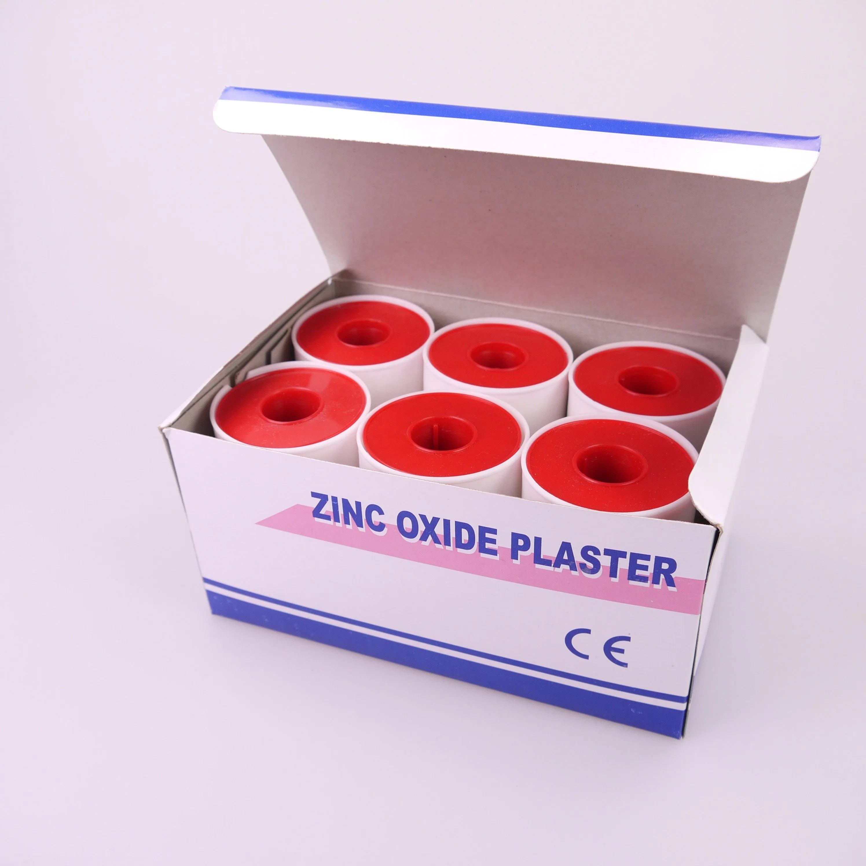Disposable Adhesive Medical Hot Melt Rubber Zinc Oxide Plaster Tape