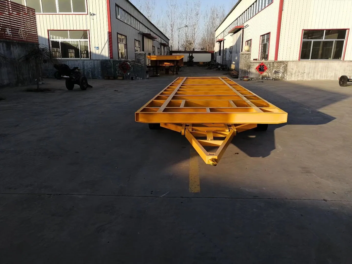 Large Capacity Light Loading Small Truck Trailer CE Certified Transport Trailer Small Trailer