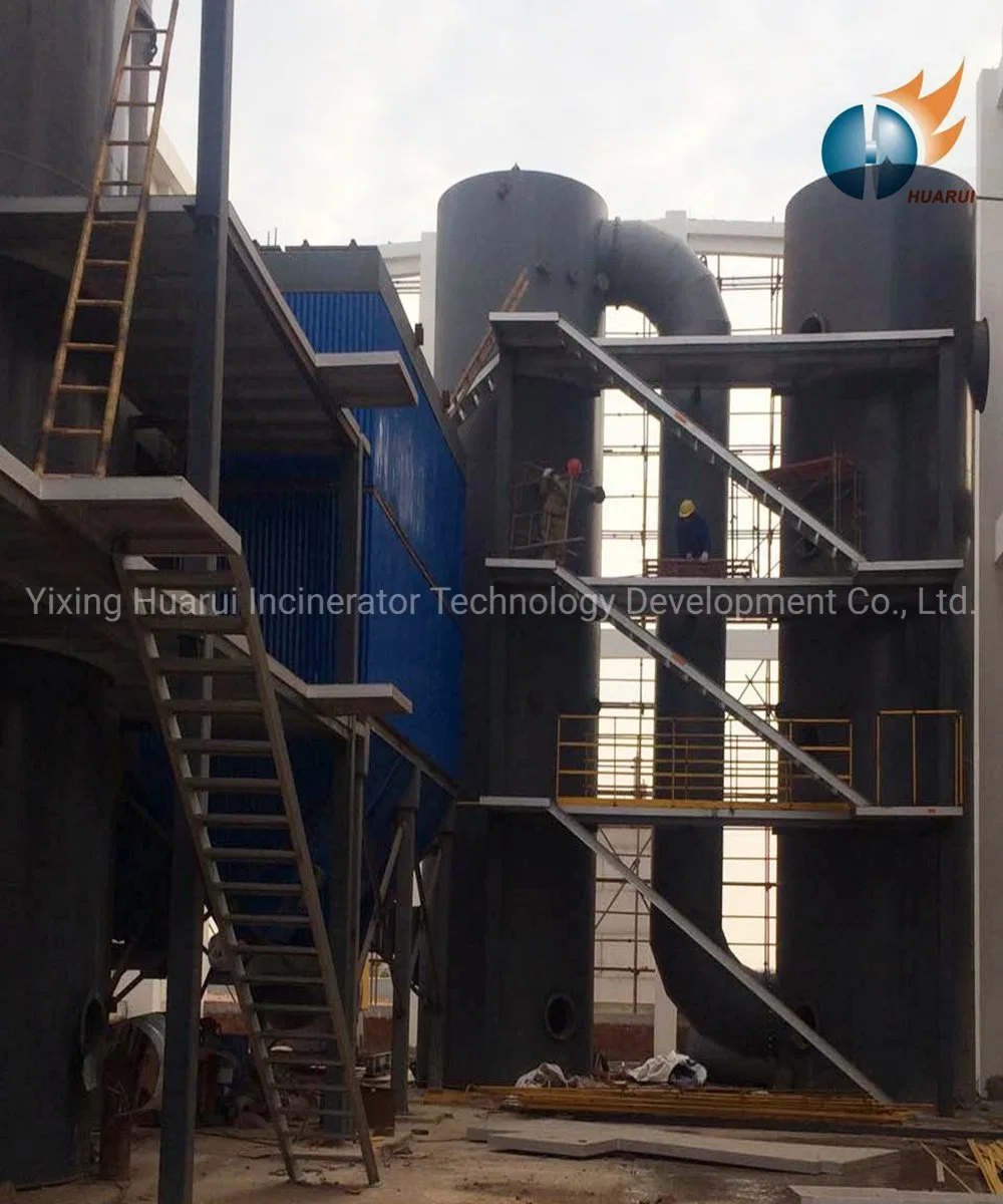 Harmless Gas and Liquid Waste Burning Incinerator Waste Management