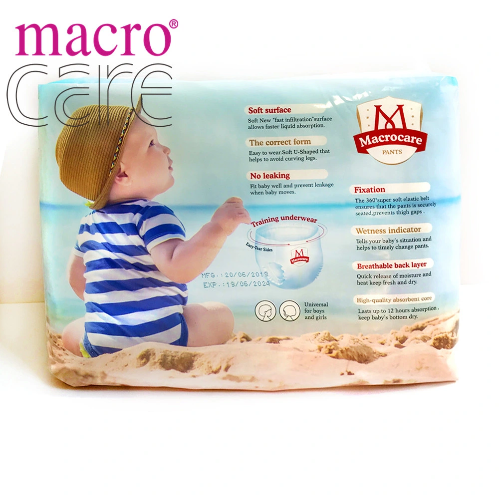 Macrocare Hot Selling Baby Product Nappy/Nappies/Baby Diapers/Baby Care/ Disposable Diaper