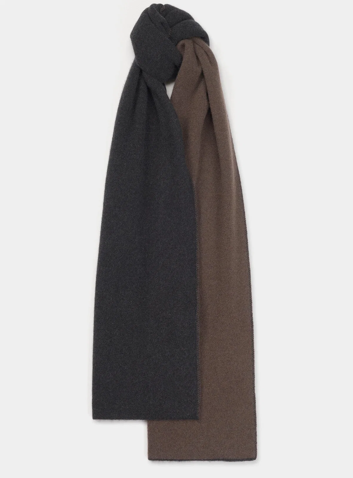 100% Kaschmir Strickmode Mode Zweifarbige Bekleidung Accessoires Schalldämpfer Winter Schal