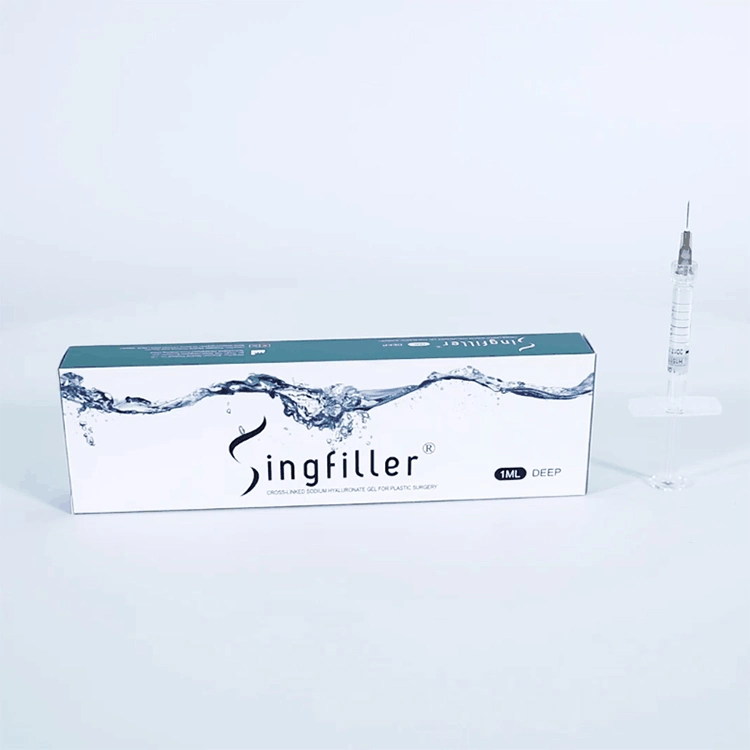 Singfiller Herstellung gute Biokompatibilität verbessern Hautbild und Struktur Injektion Kosmetische Chirurgie Dermal Filler oder OEM sein