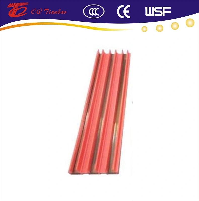 Flexible Insulation Safe Crane Powerail Copper Conductor Busbar