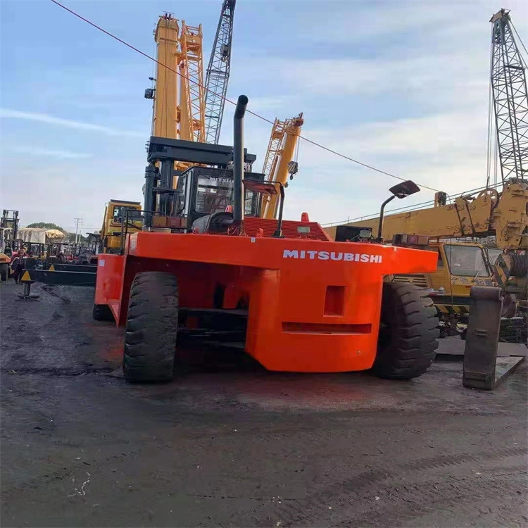 Used Mitsubishi Forklift 35 Tons Construction Machinery in Stock