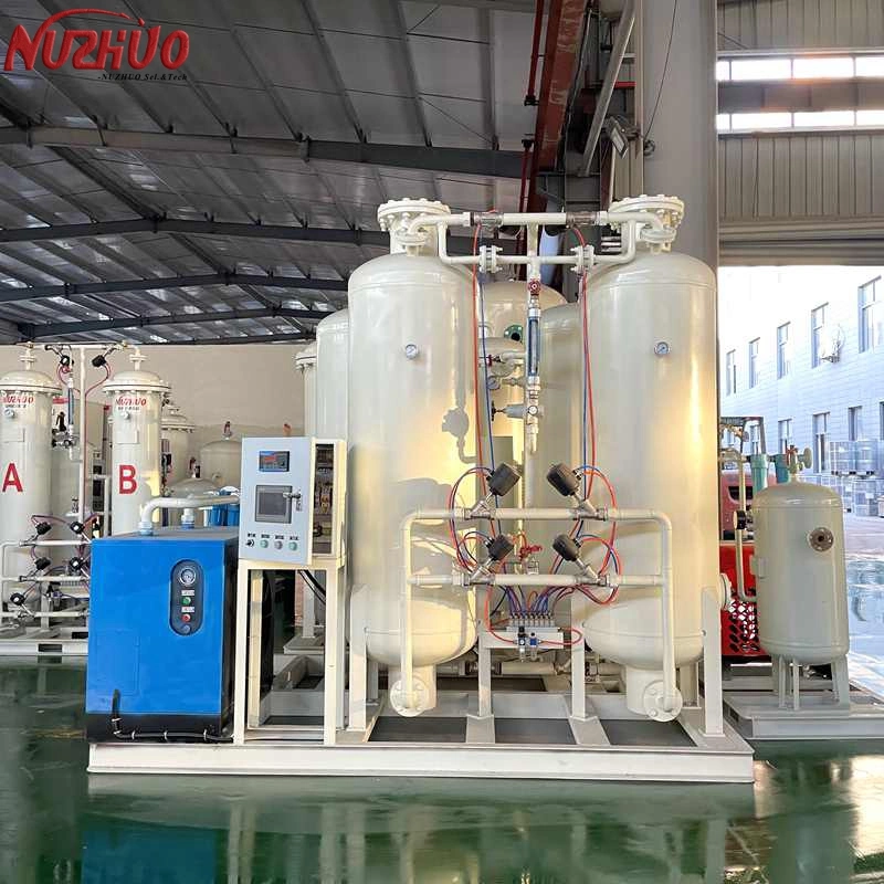Nuzhuo Plant Oxygen Psa Oxygen Generator System for Laser Cutting