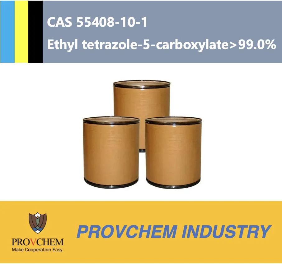 Carboxilato de Tetrazole etílico-5 / CAS 55408-10-1 Produto farmacêutico