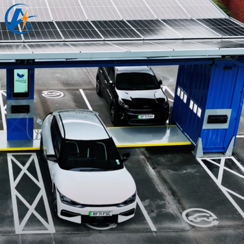 Elektrofahrzeug-Ladegeräte Photovoltaiksysteme für Elektroauto-Solarwagen Batterieladegeräte Typ 2 Solar Power Elektro-Auto Ladegeräte