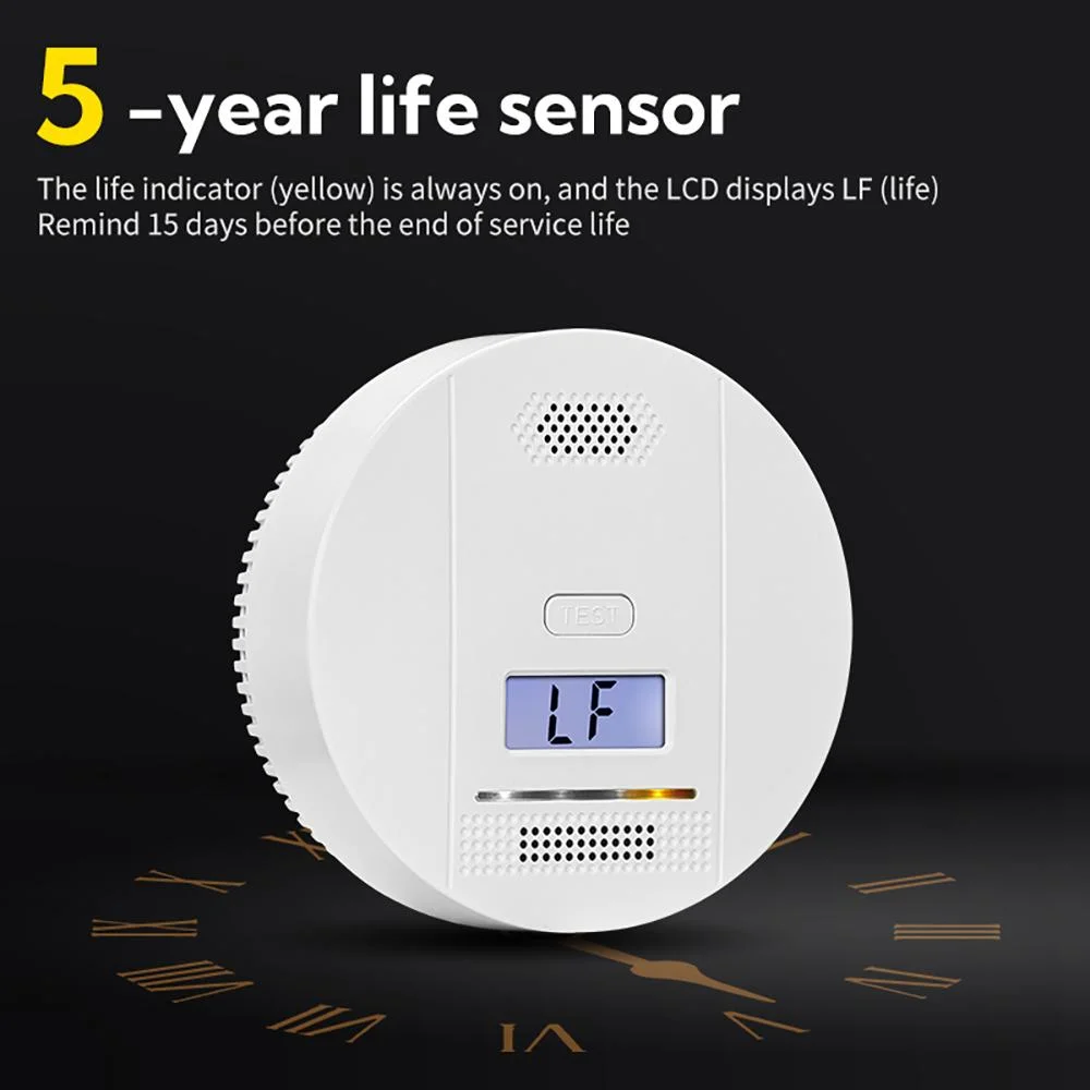 Fire Alarm Carbon Monoxide Detector Alarm Co Combustible Gas Detector