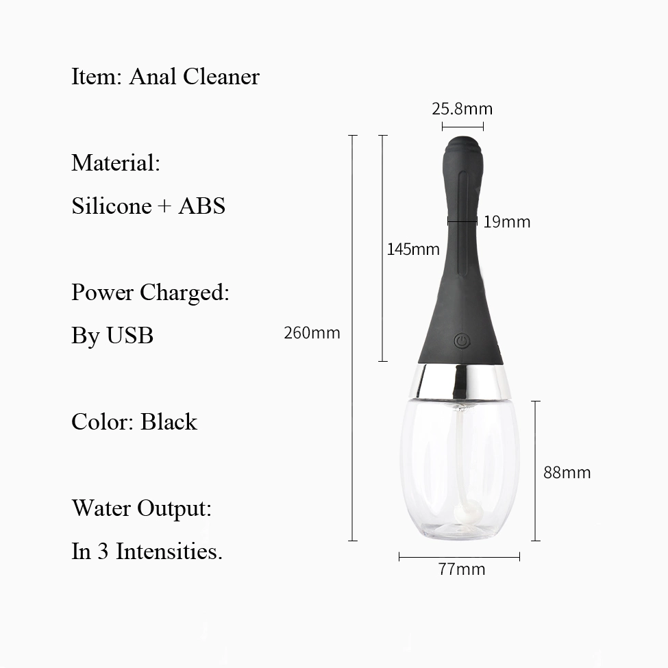 Newest Unisex Anal Cleaner Washing Machine Sex Tool Enema Anal Cleaning Machine Adult Sex Toys for Couples