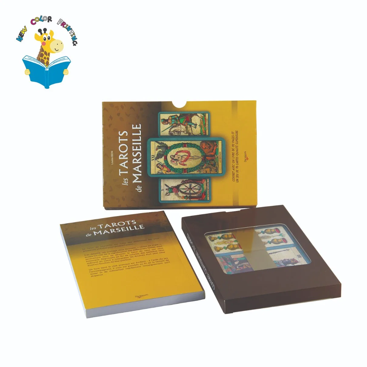 Softcover Book and Cards Box Set with Thumb