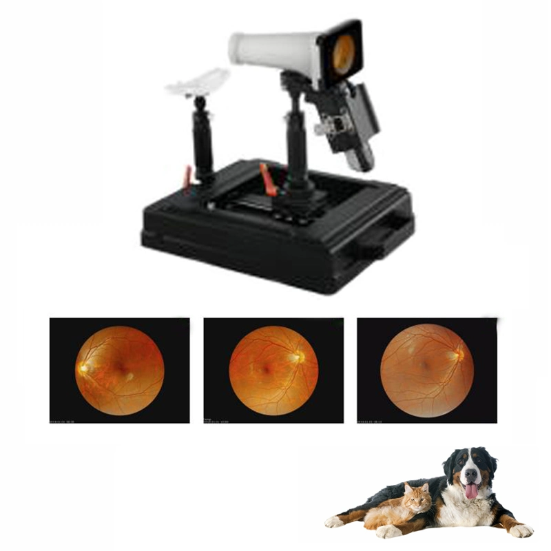 Veterinary Handheld Digital Auto Retinal Fundus Camera Ophthalmic Equipment Price Portable Vet Animal Eye Fundus Camera