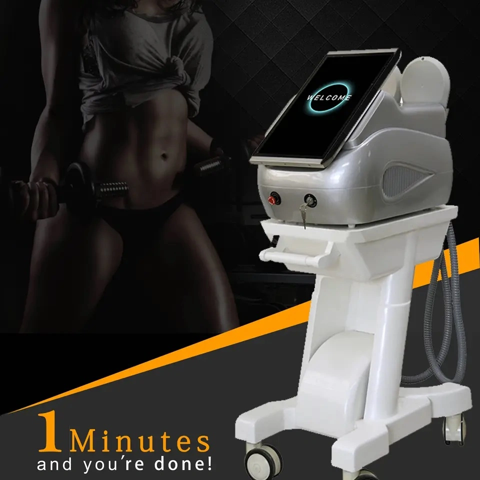 Los productos de tendencias 2023 Recién llegados de la Belleza El Cuidado Personal Hiemt Emslim tecnología EMS Estimulador muscular mejora de la nalga Body Shaper Slimming Machine
