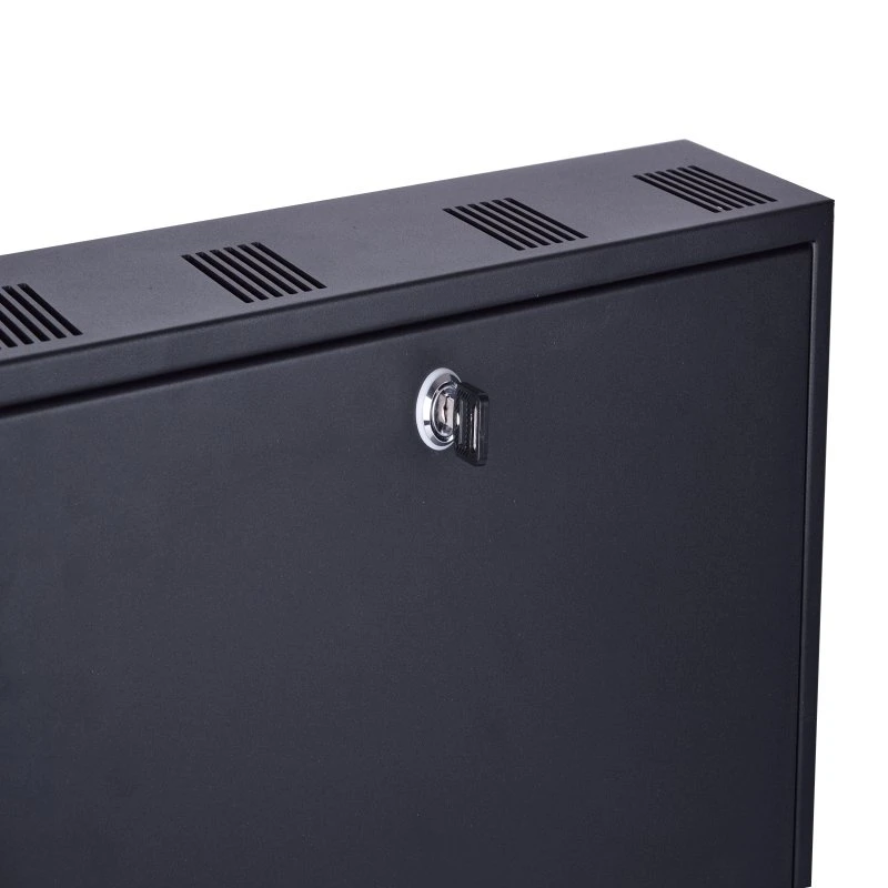 High quality/High cost performance  24inch*24inch*6inch Heavy Duty 16 Gauge Steel DVR NVR Lockbox with Cooling Fan