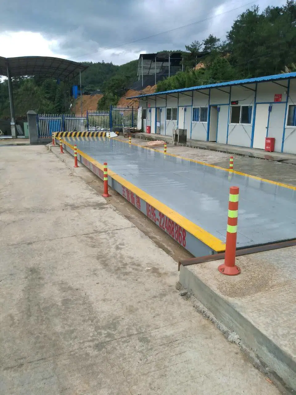 Fabrication en usine de la balance numérique électronique de 60 tonnes Weighbridge Echelle