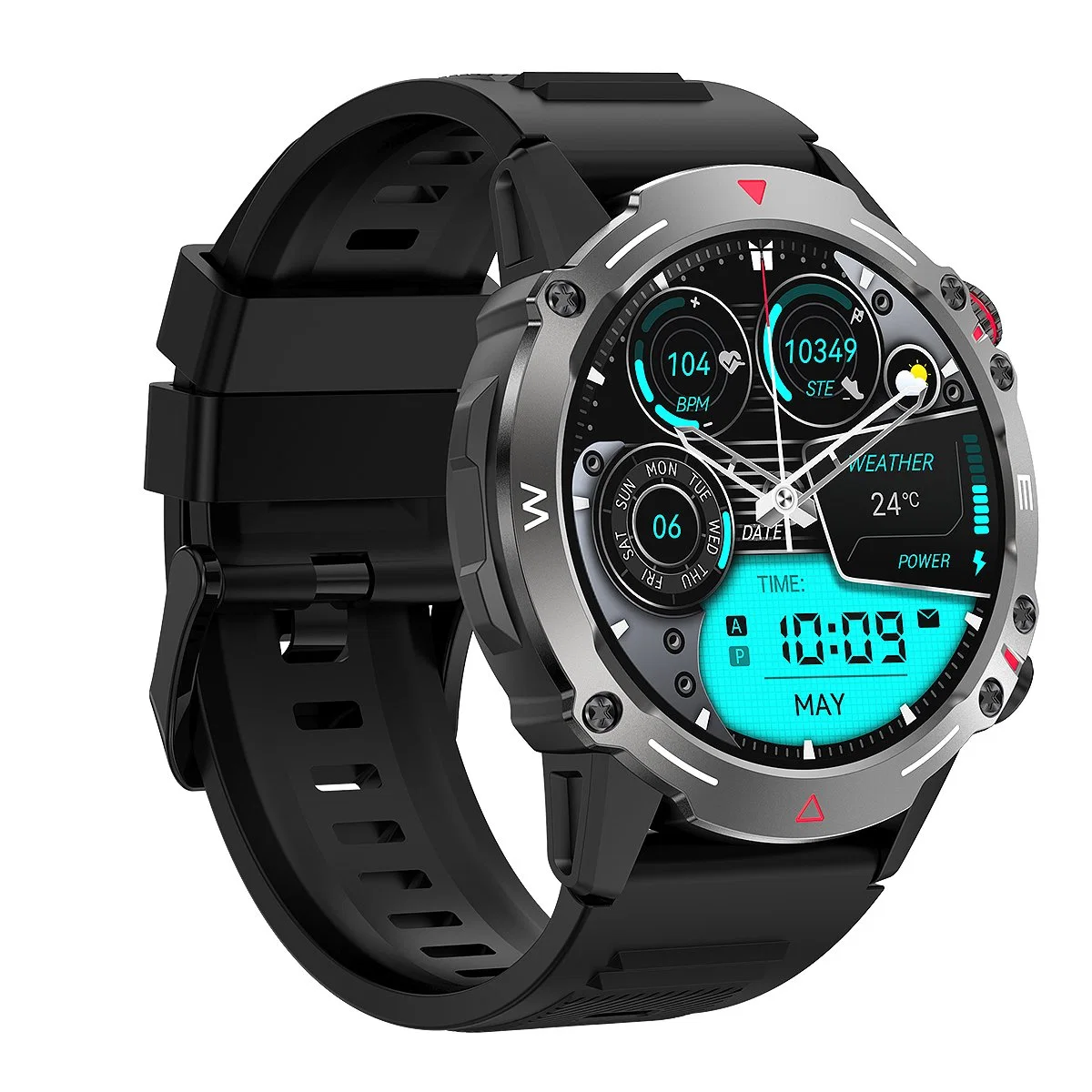 2023 HK3PRO Schlaf Herzfrequenz Blutdruck News Push Electronic Smartwatch HK87 in High Definition für Sportuhr