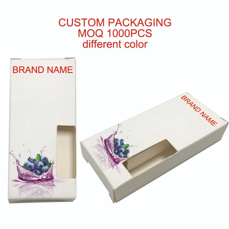 Custom vape Bag & Box Print Logo OEM Brand Cartridges Box Disposable/Chargeable Vape Pen Pod Box Packaging Cardboard Box