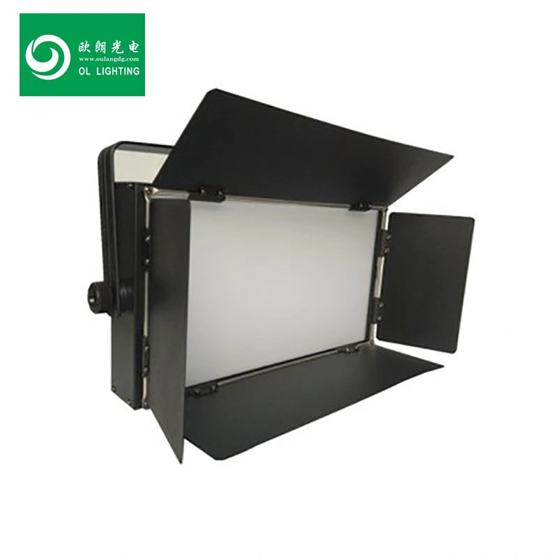 DMX LED Stage Light 150W Professional Stage Flat Soft LED Panel Lighting Video Effect Flood Light High Bright LED Lamp Stage Light