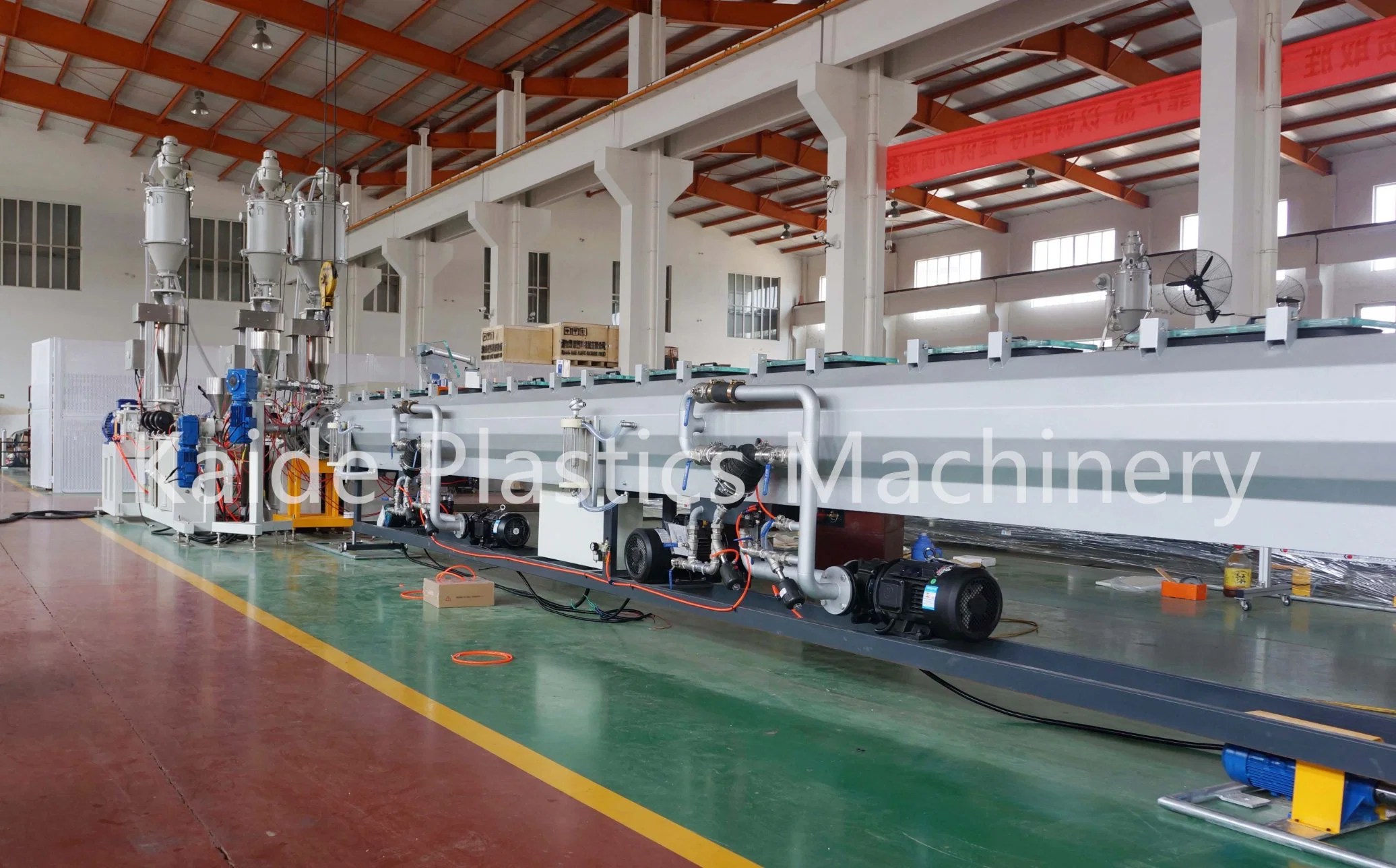 50-200mm PP Pipe Making Machine / Drain Pipe Supplier