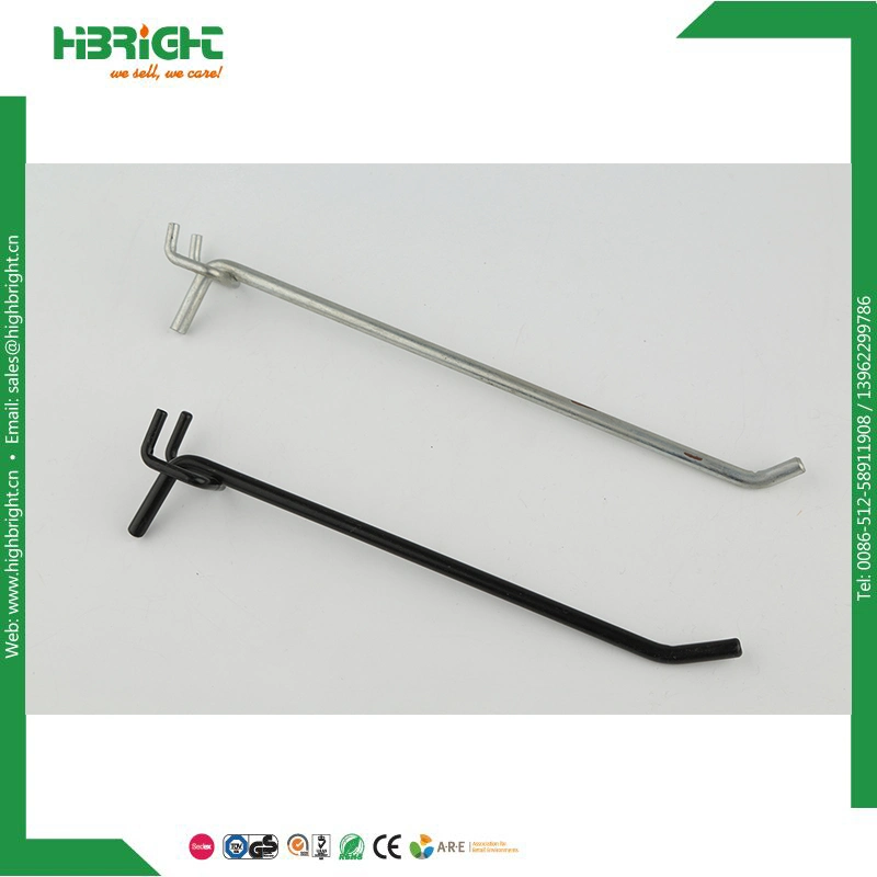 Wholesale/Supplier Double Wire Hook Retail Metal Pegboard Hook