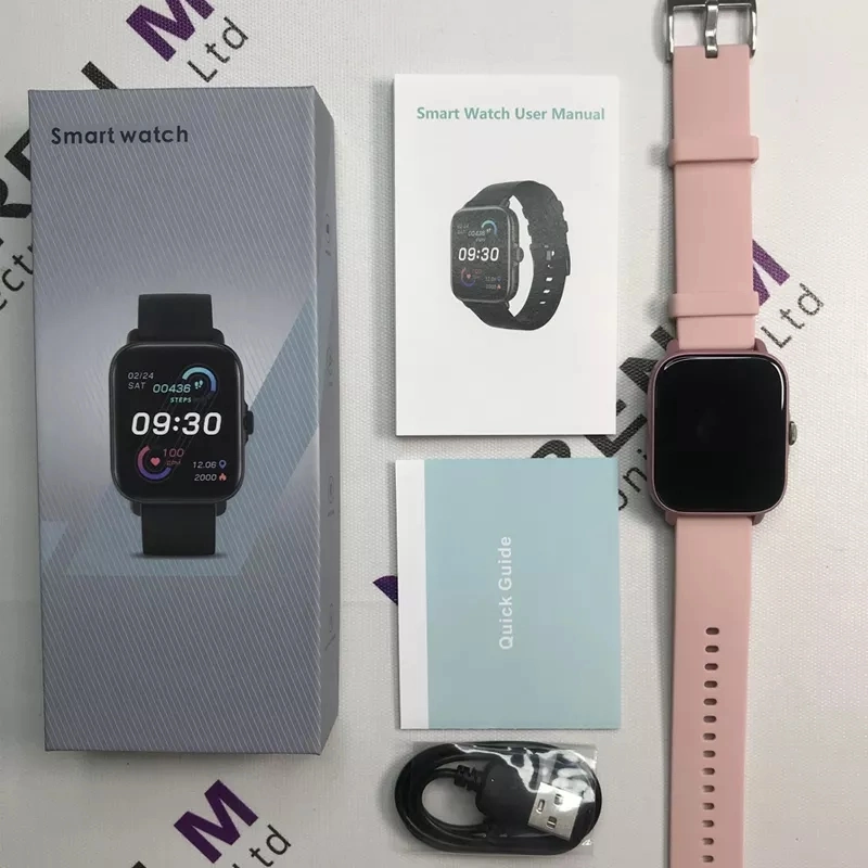 Заводские настройки Bluetooth Dial Answer Call Dafit P8 Smart Watch 2022 Женщины мужчины пульс пульс давление крови кислород носимый устройство