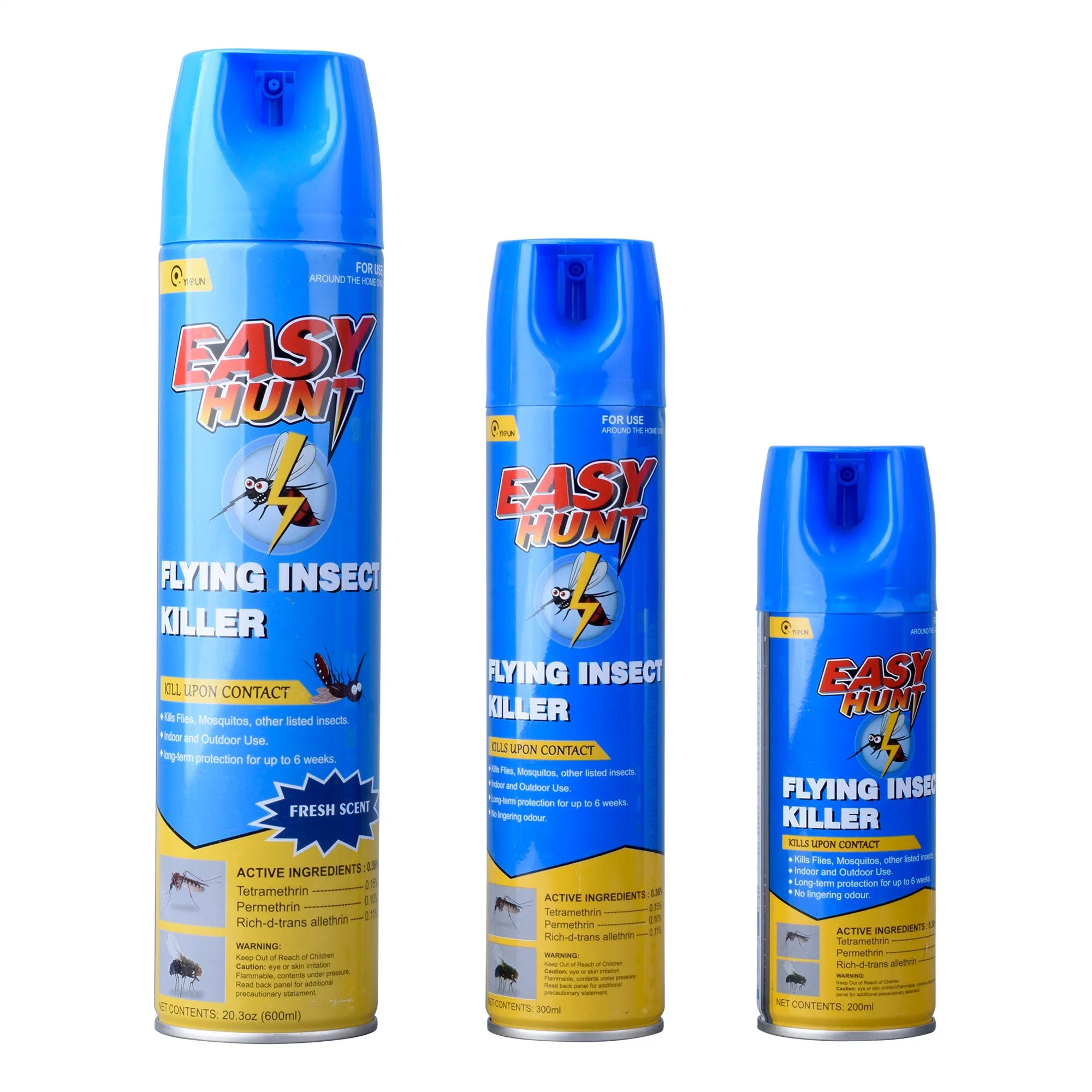 Repelente de mosquitos de alta calidad insecticida para control de insectos Spray