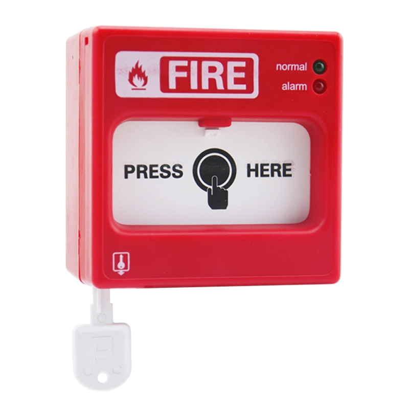 12V sistema de seguridad Manual alarma de incendio de punto de llamada