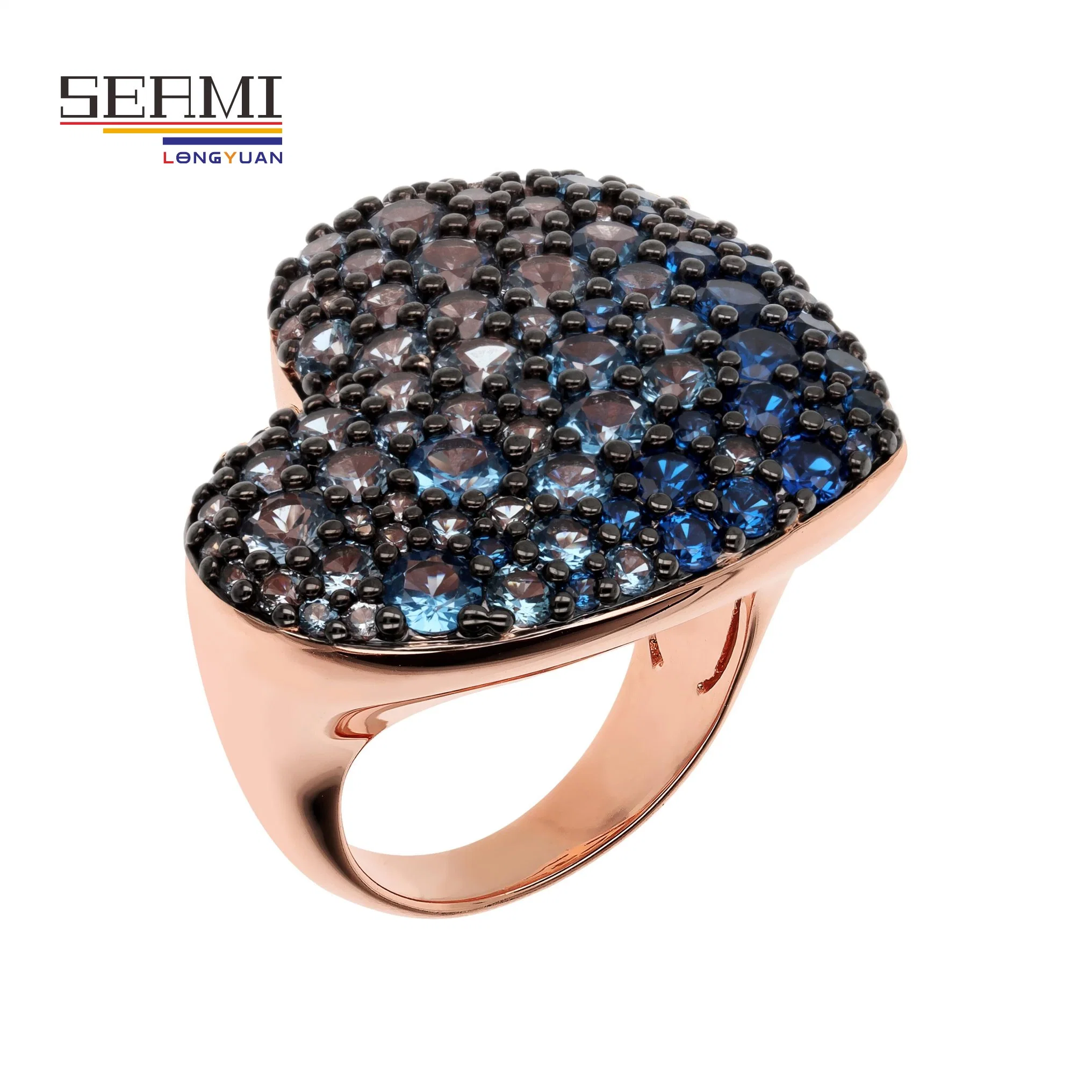 Fashion Colorful Stone Women Ring Wholesale/Supplier Jewelry