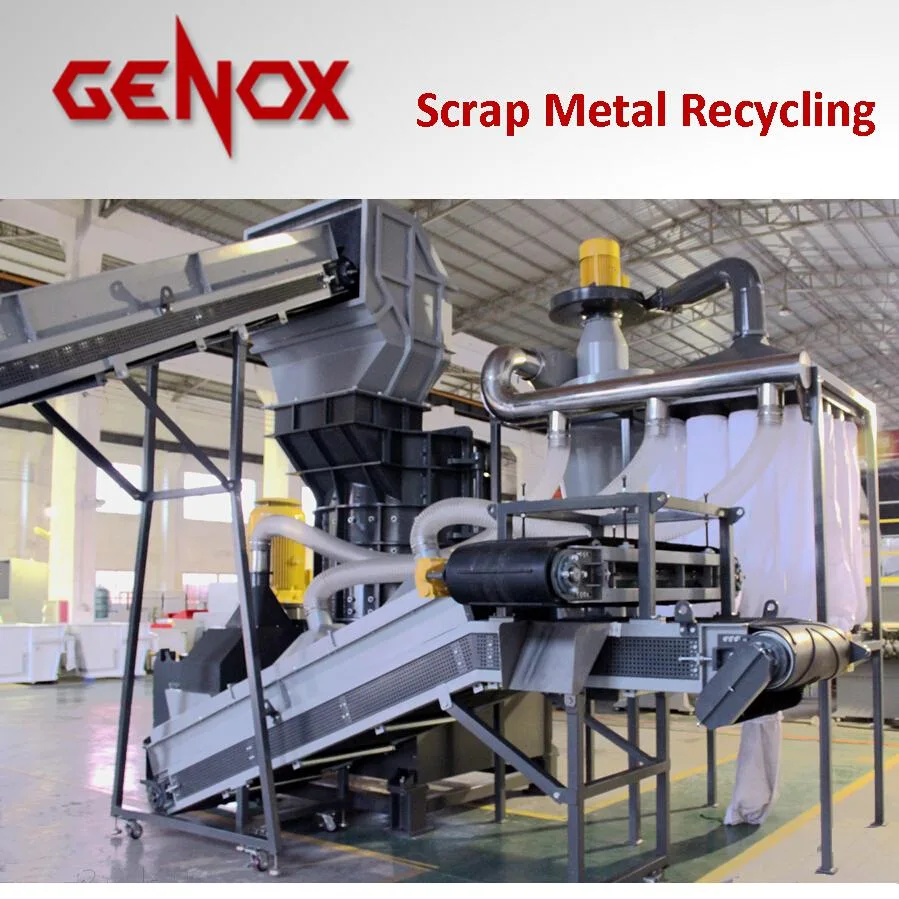 Usine de recyclage des déchets de métal ou de recyclage de la machine