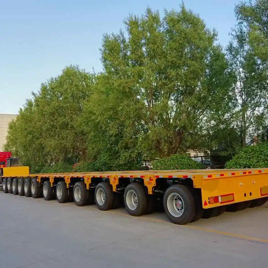 Heavy Duty Lowbed Trailer 3axle 4axle Low Loader for Sale