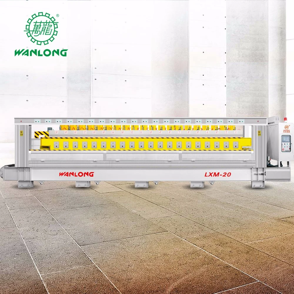 Totalmente Eléctrico Automático Pedra vibratório Polidora Line