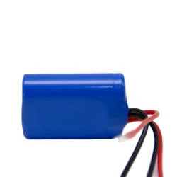 2s1p 7.4V Rechargeable 1200mAh 18500 Li Ion Battery Pack for Toys