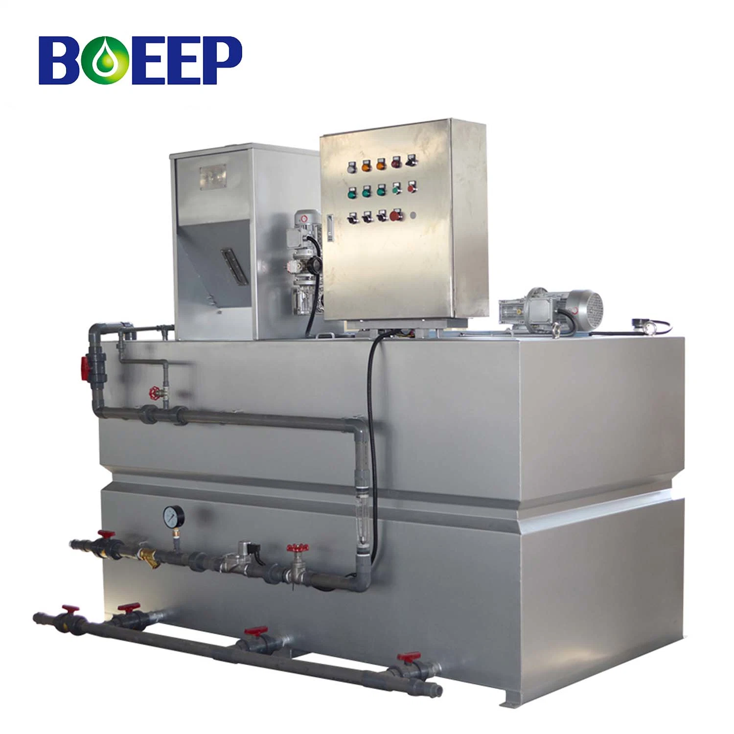 Coagulation in Wastewater Treatment Automatic Polymer Dosing System