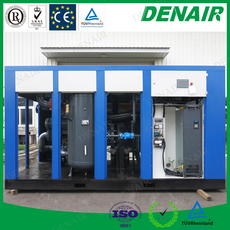 Oil Free PM VSD Screw Air Compressor Noise Free Made In China