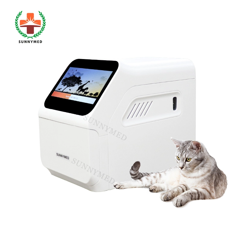 Sy-B173V Medical Clinical Vet Pointcare Full Automatic Dry Blood Chemistry Analyzer for Best Selling