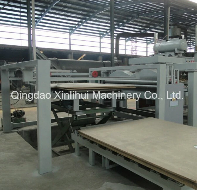 Automatic Short Cycle Hot Press Veneer Production Line for Precomposed Wood Veneer/ Veneer MDF Laminited Machine/ Automatic Hot Press Veneer Production Line