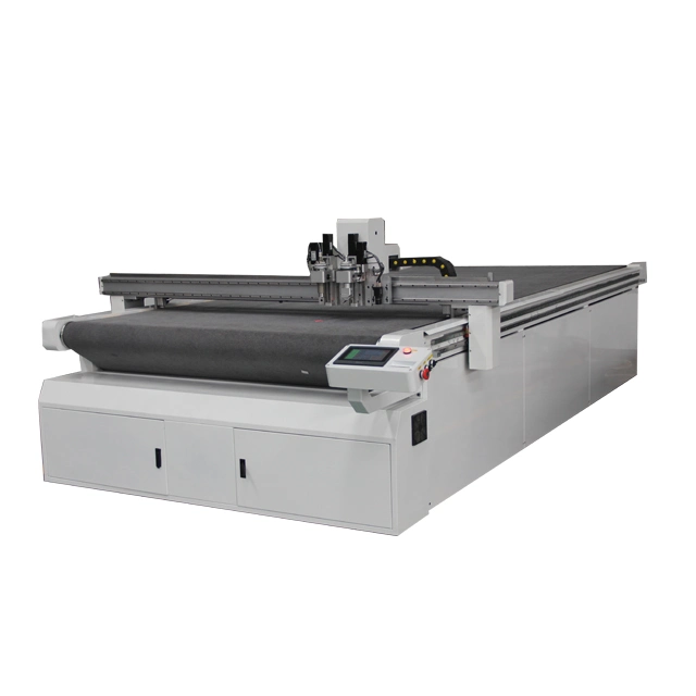 CNC Oscillating Knife Cutting Machine for Leather, Cloth, Carton